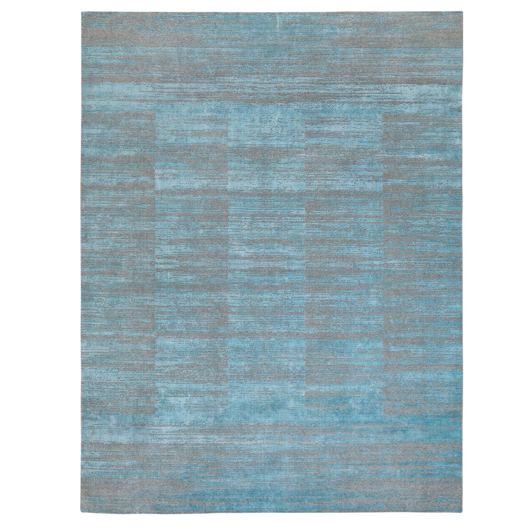 Modern & Contemporary Wool Power-Loomed Area Rug 9'0